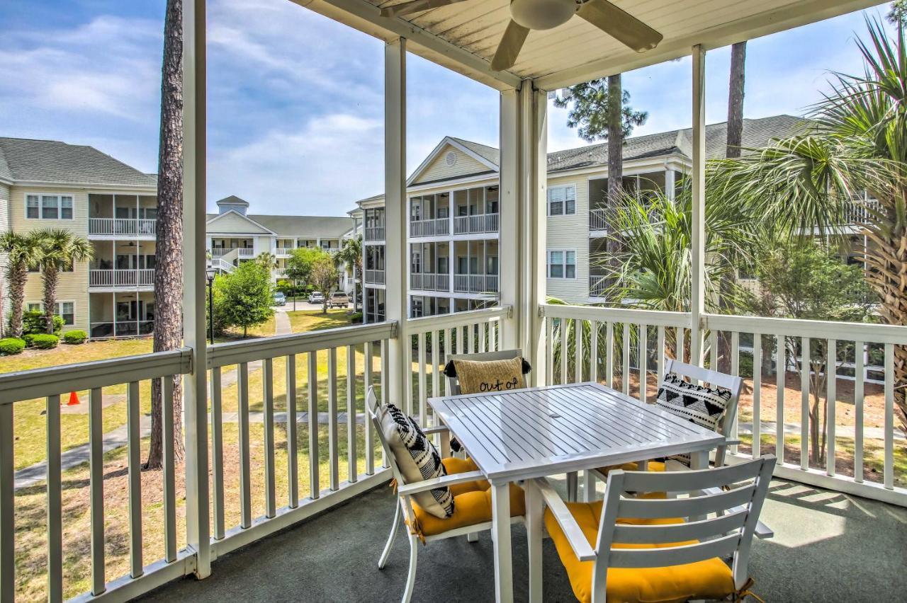 Sunny Coastal Condo About 1 Mi To N Myrtle Beach! Exterior photo